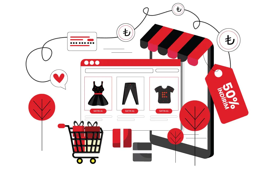 E-Ticaret Web Sitesi Tasarım